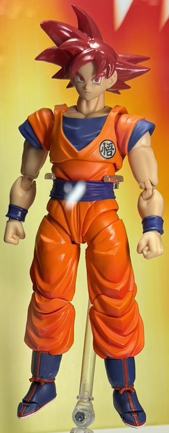 ドラゴンボール超 S.H.Figuarts スーパーサイヤ人ゴッド孫悟空