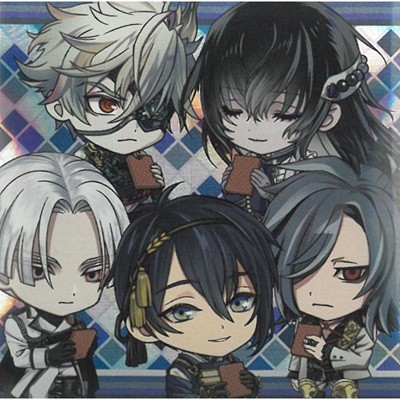 刀剣乱舞ONLINE』シールウエハース3 全35種 シール画像【シークレット