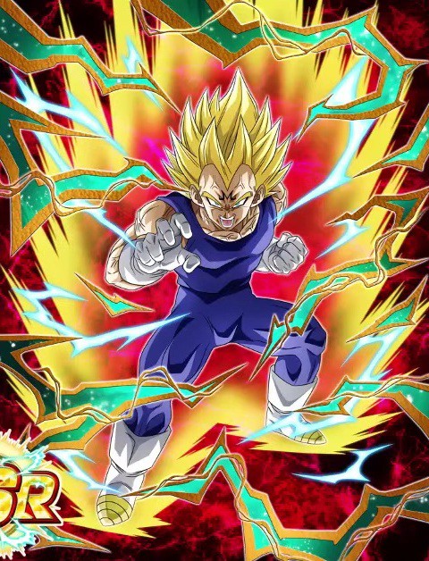 ドッカンバトル 新LR『魔人ベジータ+超サイヤ人2孫悟空(天使)』各