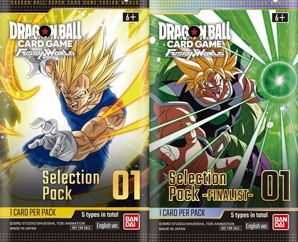 英語版 DBFW Selection Pack 01 カードリスト【ファイナリスト版