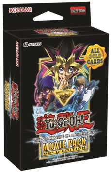 通販状況 遊戯王 THE DARK SIDE OF DIMENSIONS MOVIE PACK GOLD