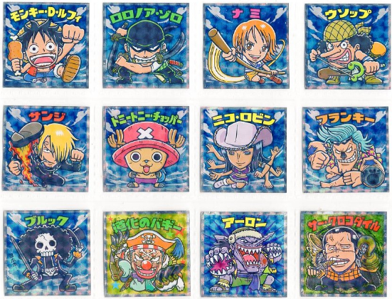 ワンピースマンチョコ「超新星編」「新世界編」「特別セット」全52種 