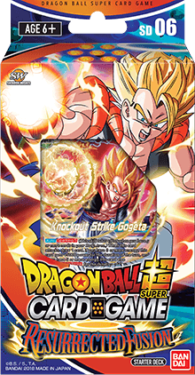 ドラゴンボール超カードゲーム スターターデッキ Resurrected Fusion 商品仕様 カード画像追加 遊戯王 ドラゴンボール 通販予約情報局