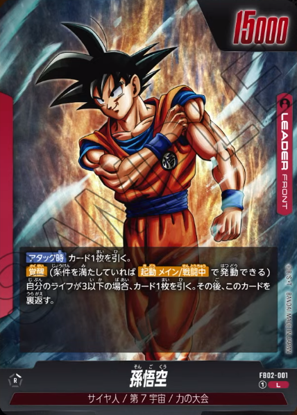 ドラゴンボール　孫悟空　リーダーパラレル　烈火の闘気よろしくお願いします