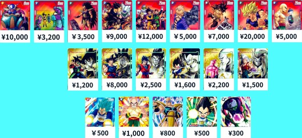 リミテッドパック01 MANGA ver. 6パックセット DBFW リミテッドパック MANGA ver. 01＋α 現在のメルカリ・買取相場