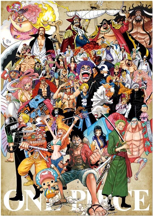 Dragon Ball One Piece A全アートポスター ジャンプキャラクターズストアにて11月29日13 00より発売予定 遊戯王 ドラゴンボール通販予約情報局
