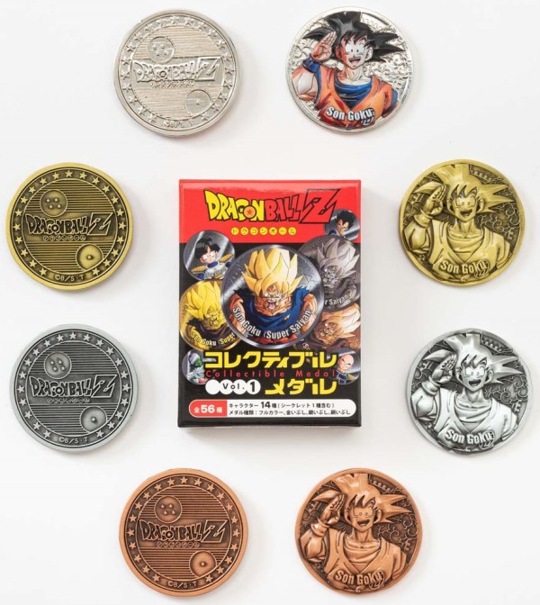ドラゴンボールZ コレクティブルメダル Vol.1【シークレットの