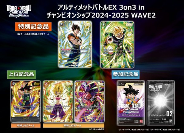DBFW チャンピオンシップ2024-2025 世界決勝／日本決勝／エリア