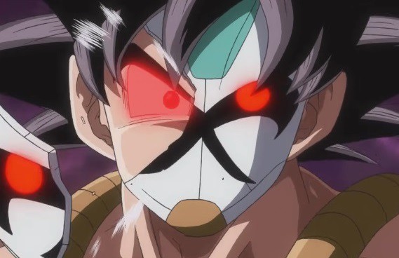 ドラゴンボールヒーローズ　bm8-sec3　紅き仮面のサイヤ人　海外版　台湾版 ドラゴンボールヒーローズ bm8-sec3 紅き仮面のサイヤ人 海外版