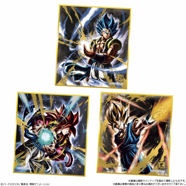 ドラゴンボール 色紙ART RAGING 全16種 色紙画像【シークレット画像 