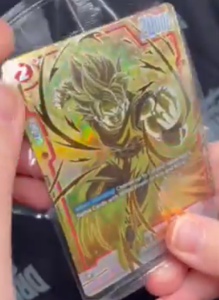 海外版 DBFW 記念イベント等で配布される優勝賞品の実物カード画像 (低