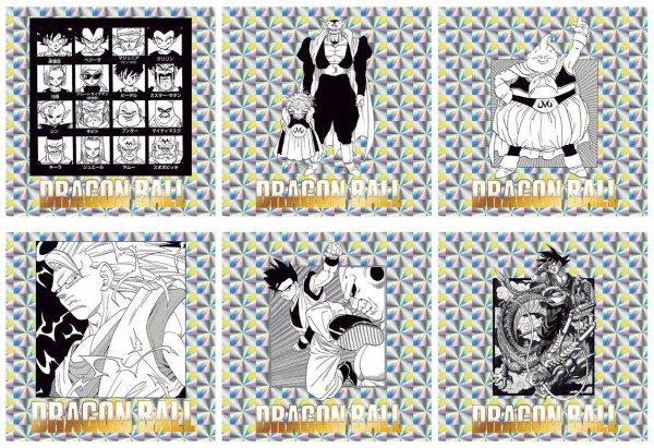 ドラゴンボール40周年記念 オリジナルイラストレーション シール
