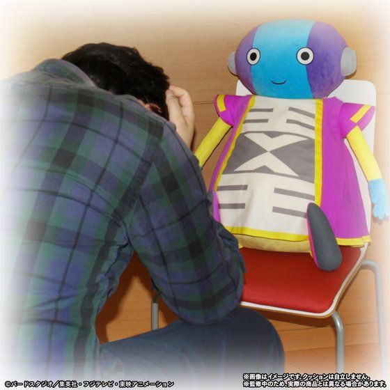 ドラゴンボール 全王 クッション 全ちゃん 全王様 ドラゴンボール超 枕 まくら ドラゴンボール超で人気の全宇宙の神 “全ちゃん”がクッションで