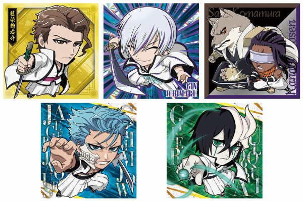 BLEACHシールウエハース 全36種 シール画像【シークレット画像