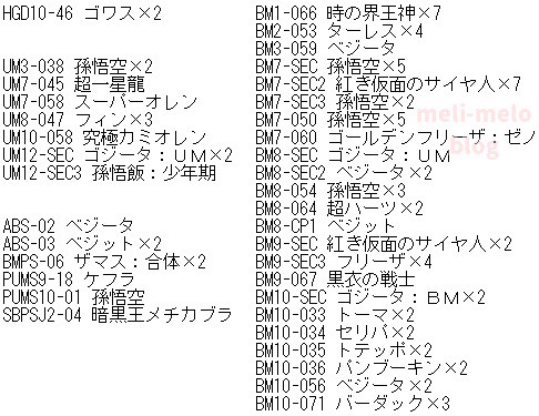 SDBH ビッグバンミッションチャンピオンシップ2021 最終予選 各エリアの優勝者＆準優勝者の使用デッキレシピ／使用率ランキングまとめ【北海道・中国・四国・中部  追加】 : 遊戯王&ドラゴンボール通販予約情報局