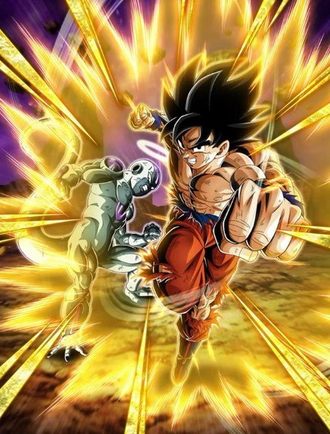 ドッカンバトル 新LR『SS2孫悟飯(少年期)』『フリーザ(最終形態)(天使