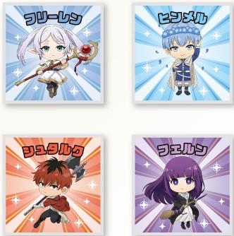 フリーレンマンチョコ【全20種のシール画像(表面/裏面)/シール フリーレンマンチョコ【全20種のシール画像(表面/裏面)/シール