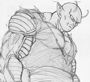 漫画 ドラゴンボール超『96話 サイヤマン参戦！』ネームが1週間