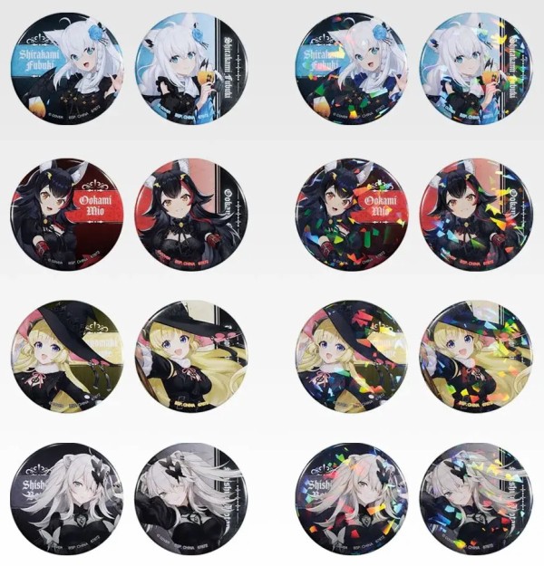 【新品】ホロライブ　一番くじ　フィギュア＆缶バッチ 一番くじ ホロライブ ～Villain Style～【イメージカット(14枚) 公開