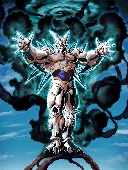 ドラゴンボールGTカード　ゴジータ＆超一星龍 10.超サイヤ人4ゴジータVS超一星龍】 ドラゴンボール 色紙ART 9
