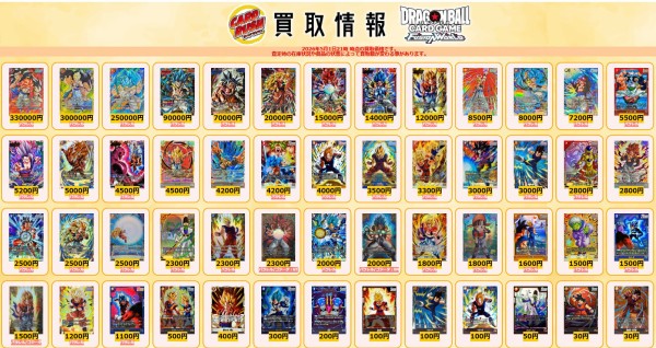 ドラゴンボールフュージョンワールド DUAL EVOLUTION／特典エナマ 発売