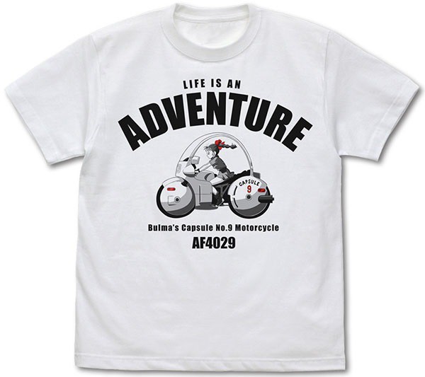 ドラゴンボール Tシャツ 超サイヤ人悟飯 ミスター サタン ブルマのバイク カプセルハウス 5月発売予定 コスパ 遊戯王 ドラゴンボール 通販予約情報局