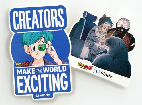 開発生産性Conference 2025 FindyブースにてドラゴンボールZ ブルマの