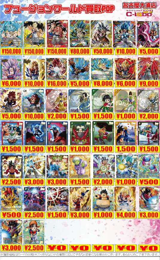 ドラゴンボールフュージョンワールド DUAL EVOLUTION／特典エナマ 発売