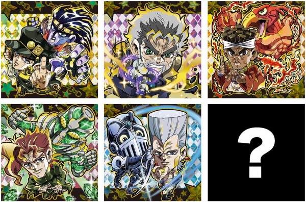 ジョジョの奇妙な冒険 シールウエハース ～スターダストクルセイダース