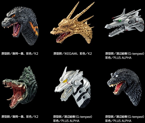 一番くじ ゴジラ 大怪獣列伝【イメージカット画像(18枚)・取扱