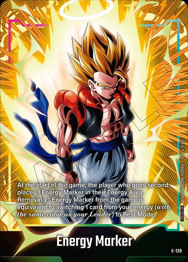 英語版 DBFW Energy Marker Pack -2nd Anniversary Edition- カード