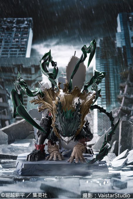 堀越耕平『僕のヒーローアカデミア』原画展 “黒デク” 1/1スケール