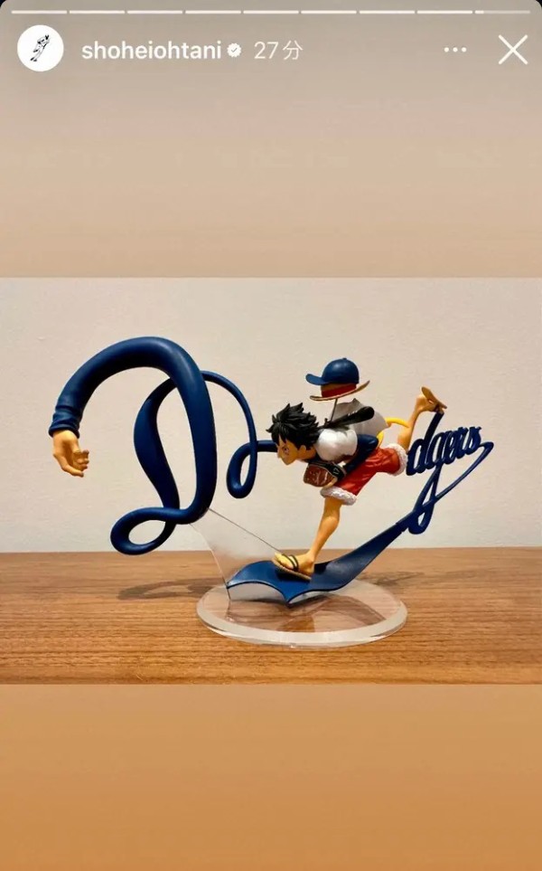ワンピース×ロサンゼルス・ドジャース コラボ【大谷翔平さんが