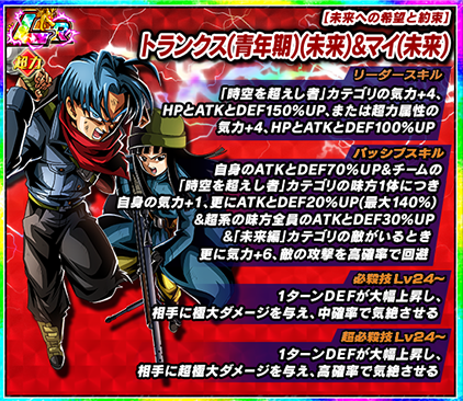 ドッカンバトル Lr極限z覚醒 容赦なき断罪 ゴクウブラック 超サイヤ人ロゼ ザマス 未来への希望と約束 トランクス 青年期 未来 マイ 未来 の詳細 遊戯王 ドラゴンボール通販予約情報局