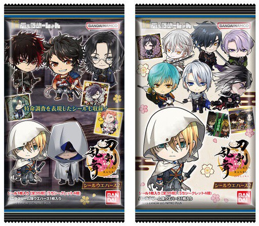 フルコンプリート35種 刀剣乱舞ONLINE シール ウエハース 2