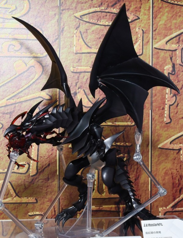 S.H MonsterArts 真紅眼の黒竜 レビュー】S.H.MonsterArts 真紅眼の黒竜(遊戯王)【可動フィギュア】