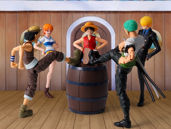 ワンピース S.H.Figuarts 宴セット -麦わらの一味-【商品仕様・画像