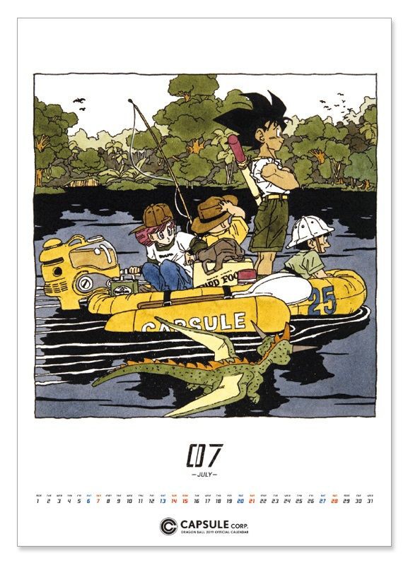 各店舗の通販予約状況 DRAGON BALL『コミックカレンダー2019』9月14日