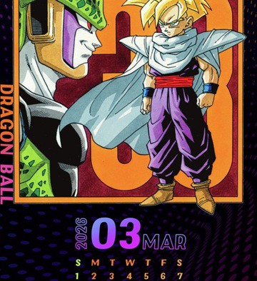 DBオフィシャルサイト公式Xにて2026年3月のスマホ用カレンダー配布【2