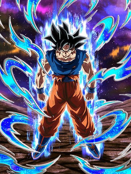 ドッカンバトル『新LR 限界を超えた神の力 孫悟空(身勝手の極意