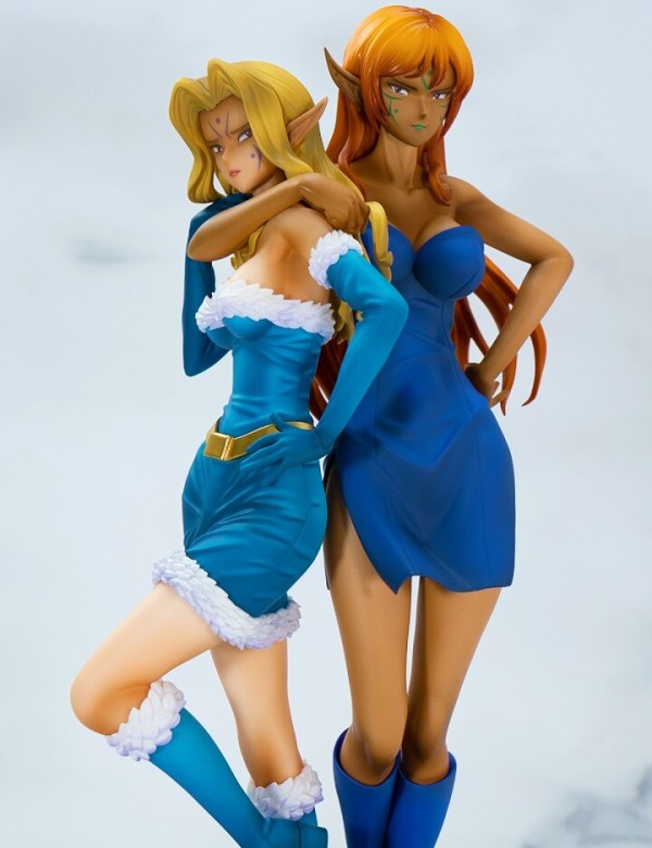 遊戯王 モンスターフィギュアコレクション ヂェミナイ・エルフ 1/7