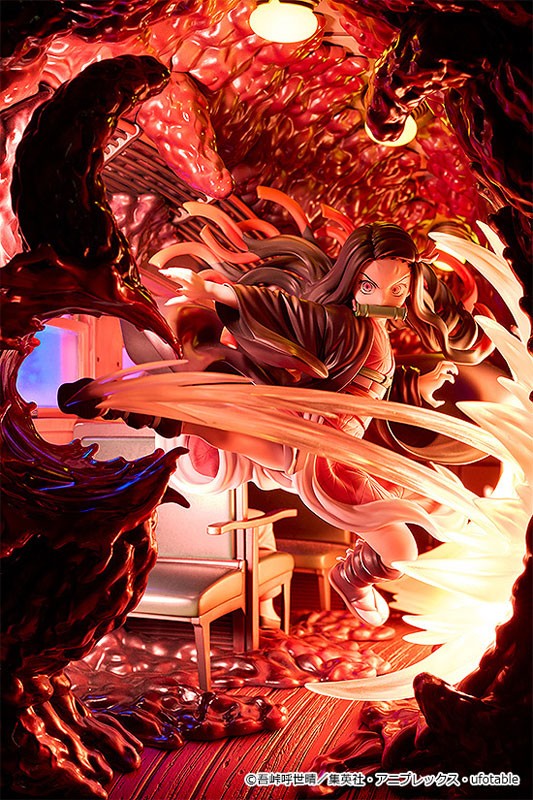 鬼滅の刃 竈門禰豆子 無限列車 ノンスケールフィギュア【商品仕様