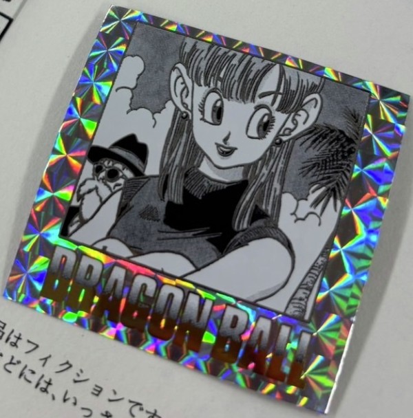 ドラゴンボール40周年記念 オリジナルイラストレーション シール