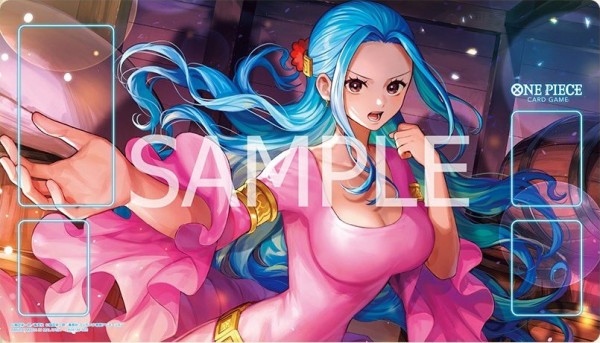 ONE PIECE ワンピースカード ネフェルタリ・ビビ 韓国限定 プレイマット 韓国限定】ネフェルタリ・ビビ【プレイマット】【未開封