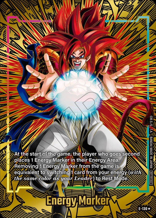 英語版 DBFW Energy Marker Pack -2nd Anniversary Edition- カード
