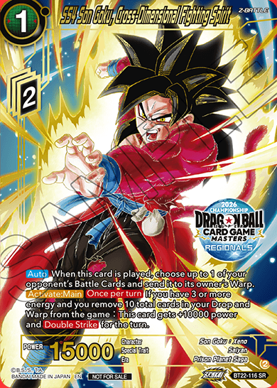 ドラゴンボール超カードゲーム マスターズ チャンピオンシップ 26-27