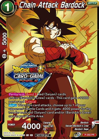 海外限定　ドラゴンボール超カードゲーム　チャンピオンシップ2023限定プロモ ドラゴンボールフュージョンワールド海外の大会優勝賞品カード