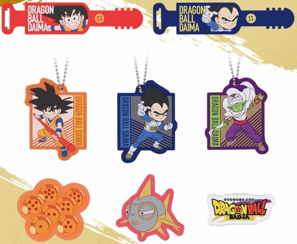 一番くじ ドラゴンボールDAIMA フィギュア アクレクト ラバーアソート 他 一番くじ ドラゴンボールDAIMA J賞 ACLLECT アクレクト 7個