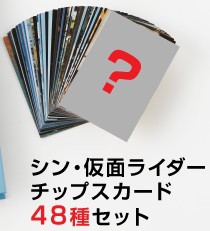 シン・仮面ライダースナック カード全48種＆カードアルバム1冊がセット