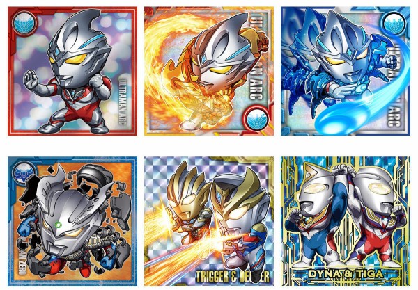 ウルトラマンシールウエハース vol.4 全32種 シール画像